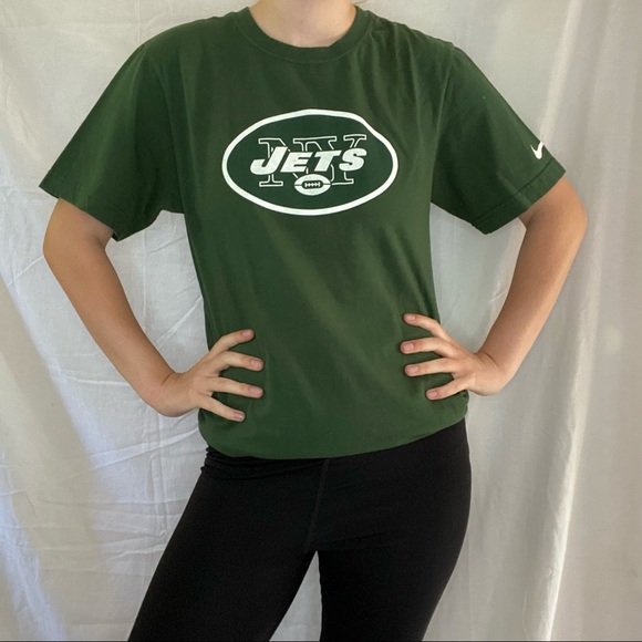 Nike Authentic NFL New York Jets Tebow Green Tee - Picture 1 of 8